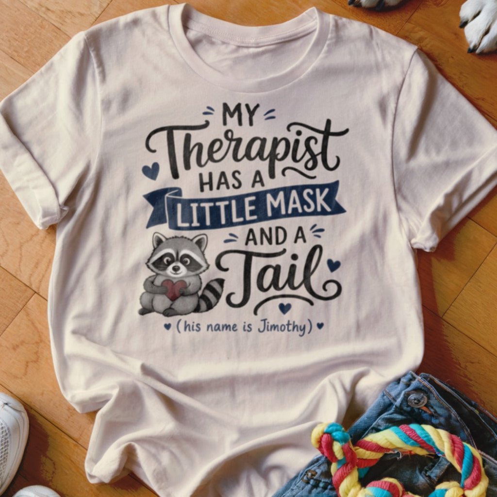 Little Mask and a Tail Shirt - The Pawsitive Initiative