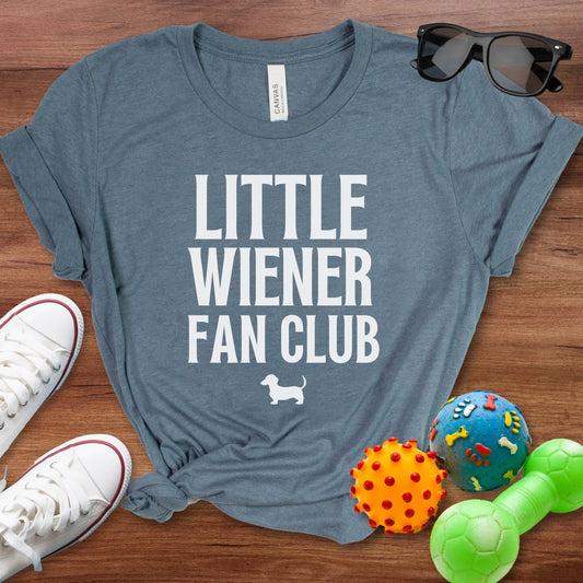 Little Wiener Fan Club Shirt - The Pawsitive Initiative