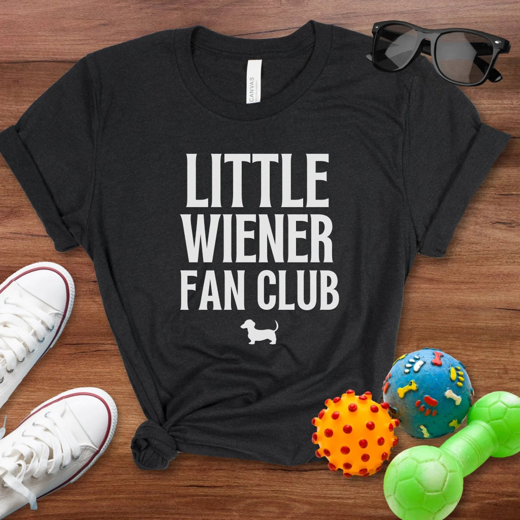 Little Wiener Fan Club Shirt - The Pawsitive Initiative