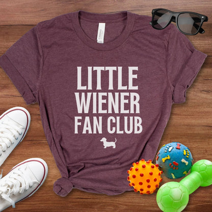 Little Wiener Fan Club Shirt - The Pawsitive Initiative
