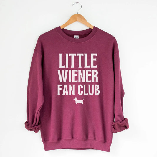 Little Wiener Fan Club Sweatshirt - The Pawsitive Initiative