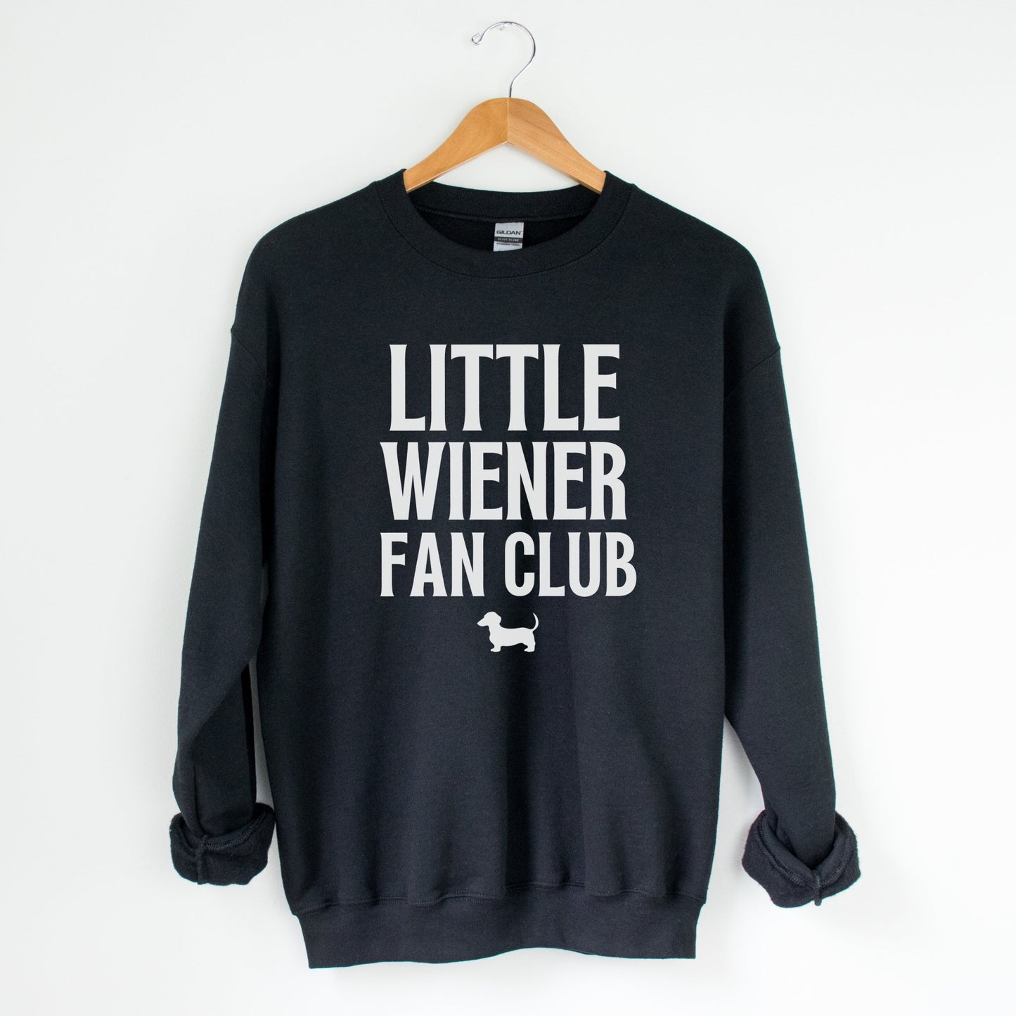 Little Wiener Fan Club Sweatshirt - The Pawsitive Initiative