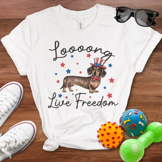 Long Live Freedom Shirt - The Pawsitive Initiative