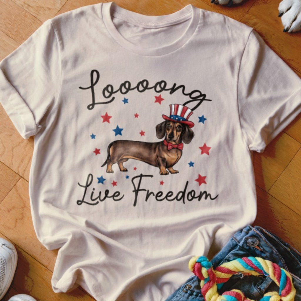 Loooooong Live Freedom Shirt - The Pawsitive Initiative