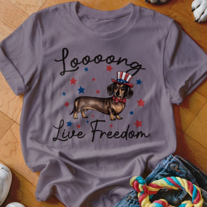 Loooooong Live Freedom Shirt - The Pawsitive Initiative