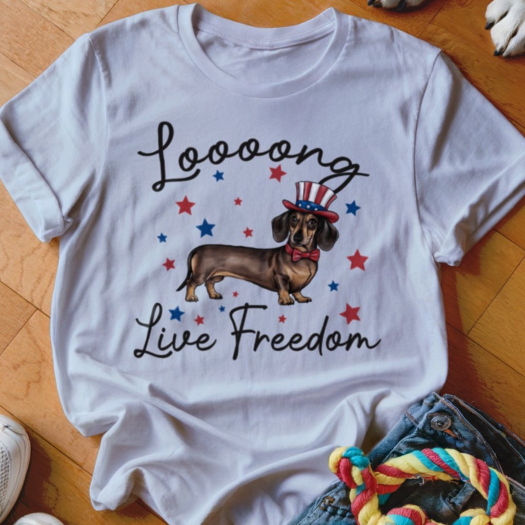 Loooooong Live Freedom Shirt - The Pawsitive Initiative