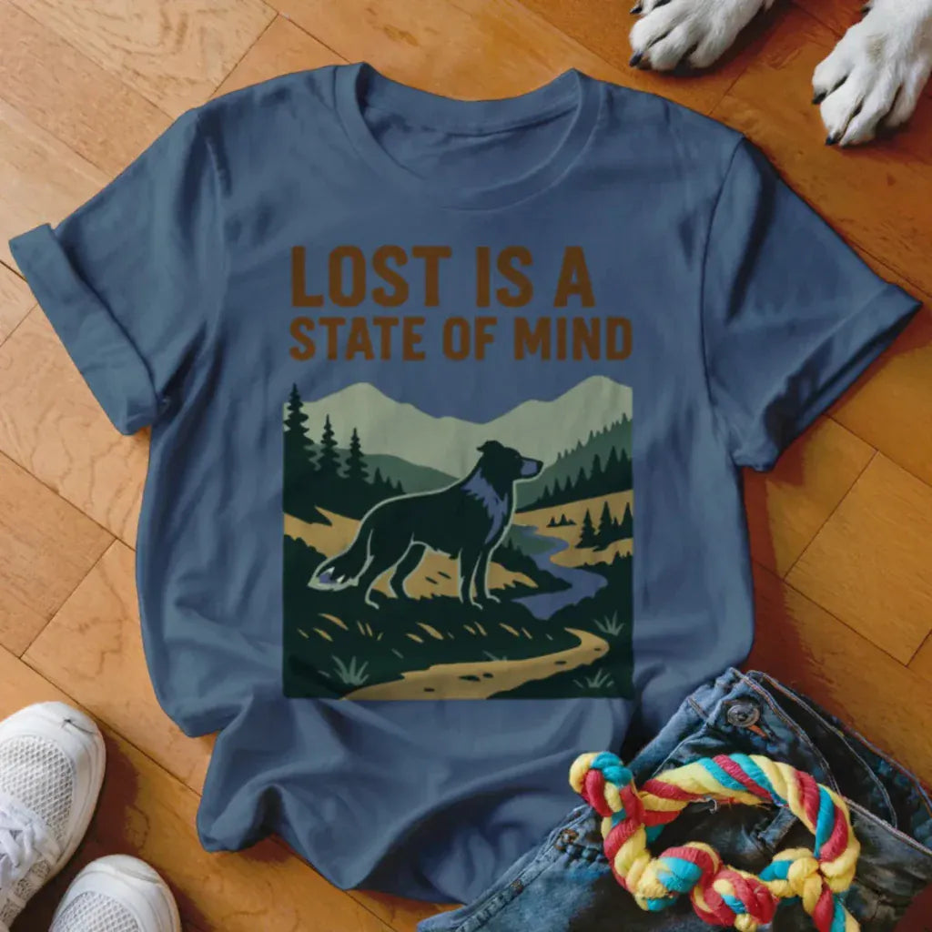 Lost is a State of Mind Shirt - The Pawsitive Initiative