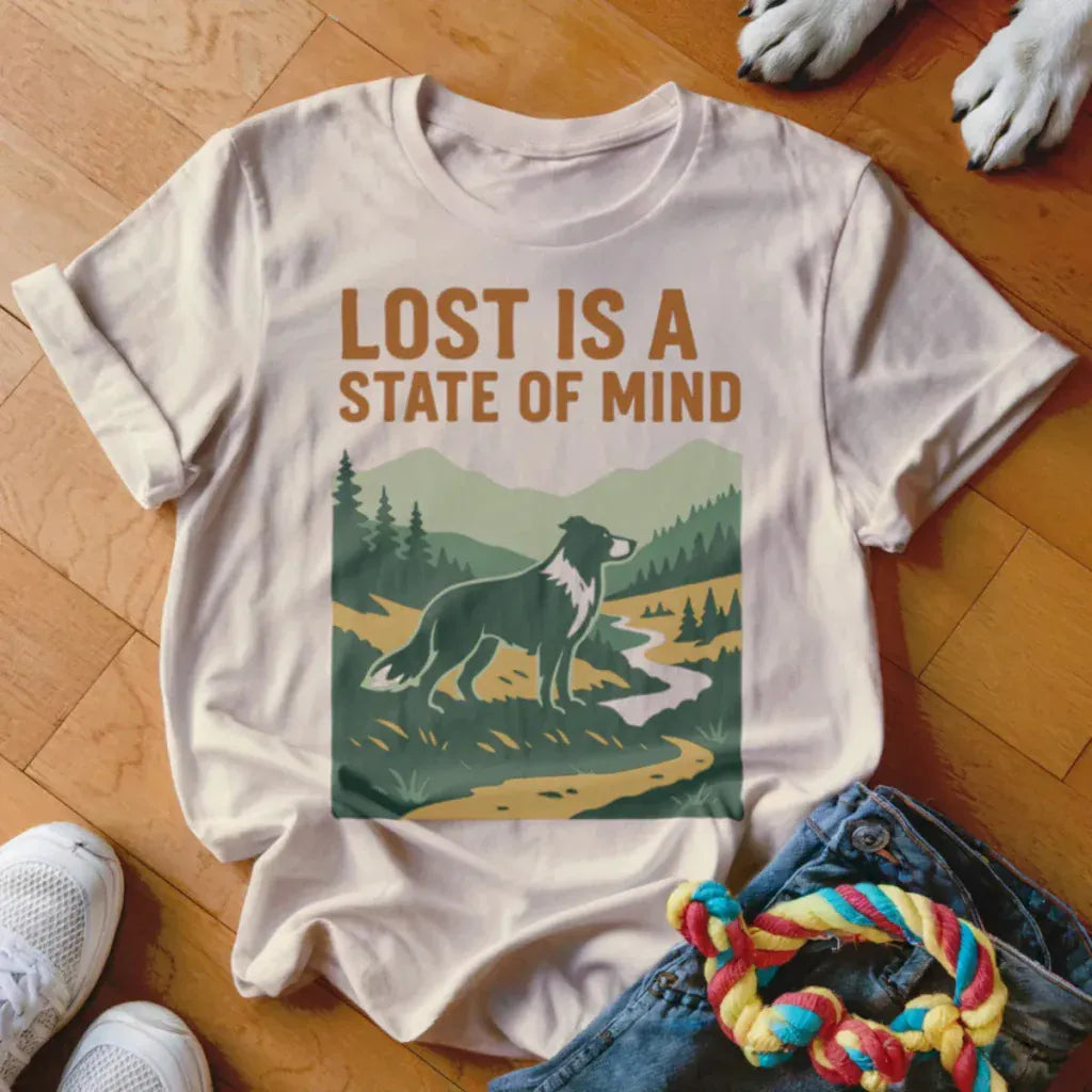 Lost is a State of Mind Shirt - The Pawsitive Initiative
