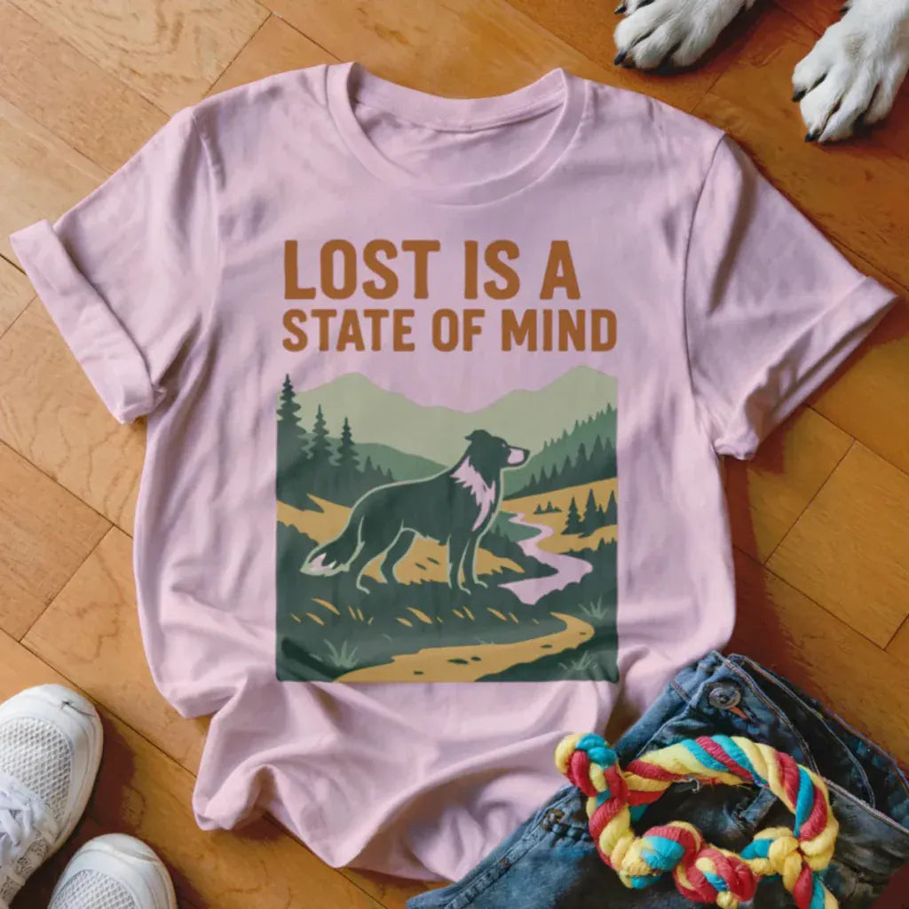 Lost is a State of Mind Shirt - The Pawsitive Initiative