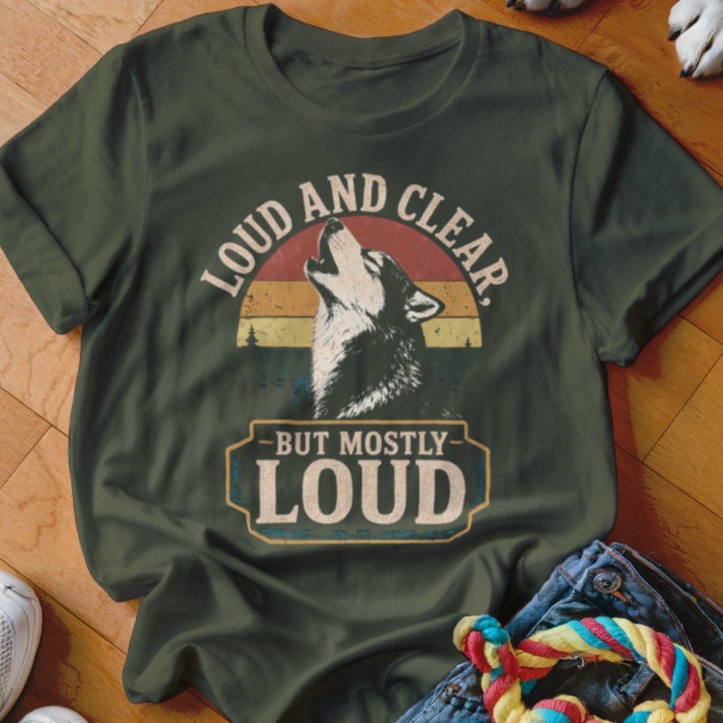 Loud and Clear Shirt - The Pawsitive Initiative