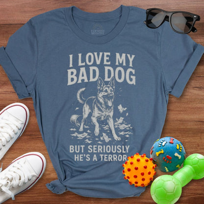 Love My Bad Dog Shirt - The Pawsitive Initiative