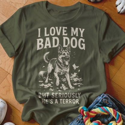 Love My Bad Dog Shirt - The Pawsitive Initiative