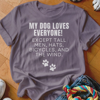 Loves Everyone Except Shirt - The Pawsitive Initiative
