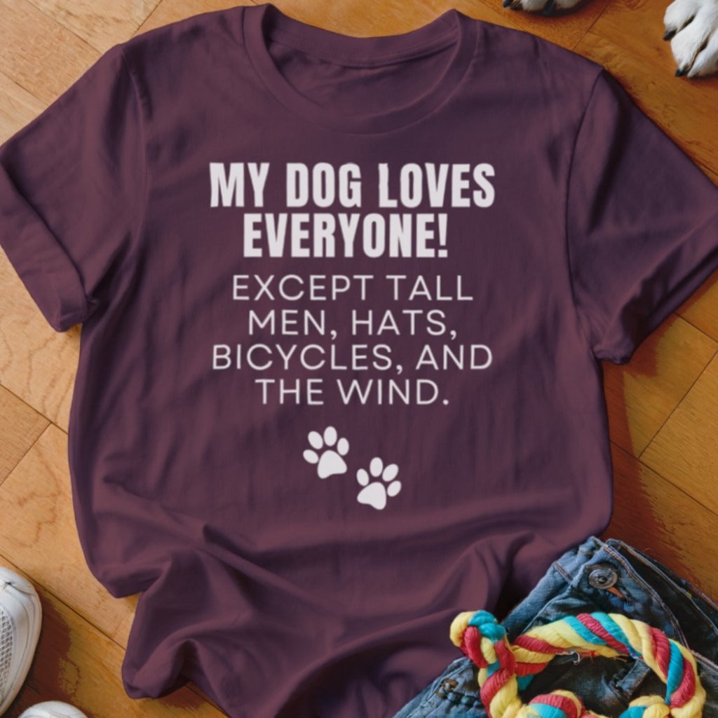 Loves Everyone Except Shirt - The Pawsitive Initiative