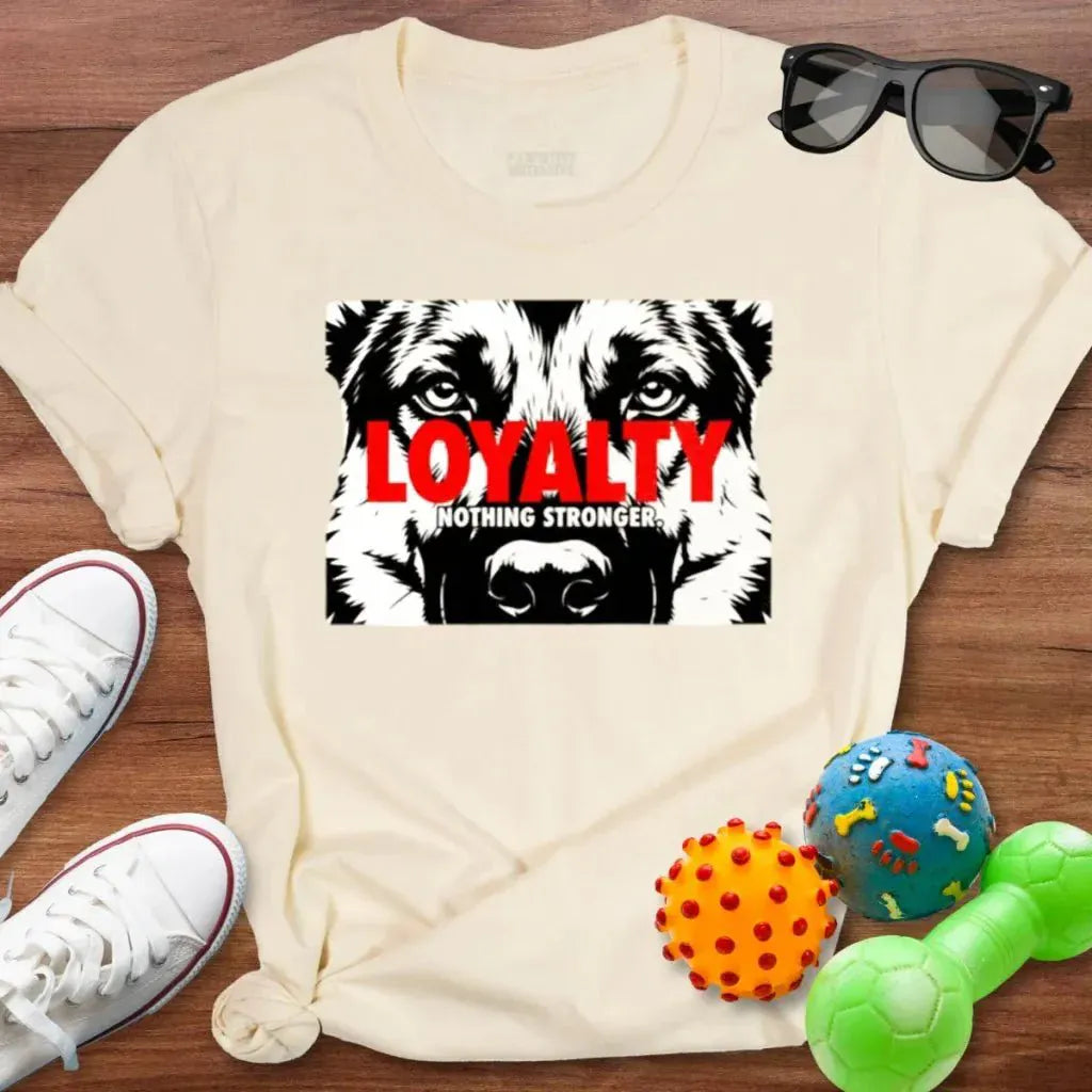 Loyalty Nothing Stronger Shirt - The Pawsitive Initiative