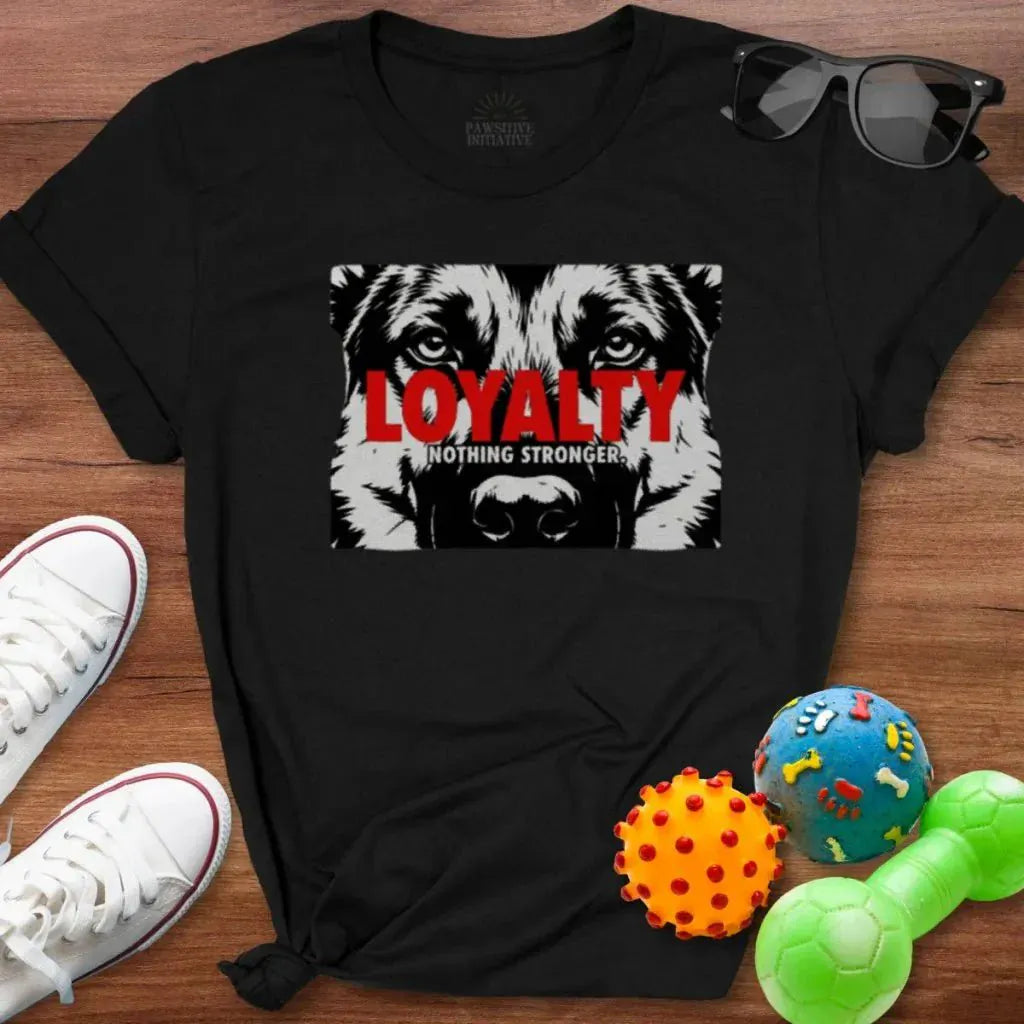 Loyalty Nothing Stronger Shirt - The Pawsitive Initiative