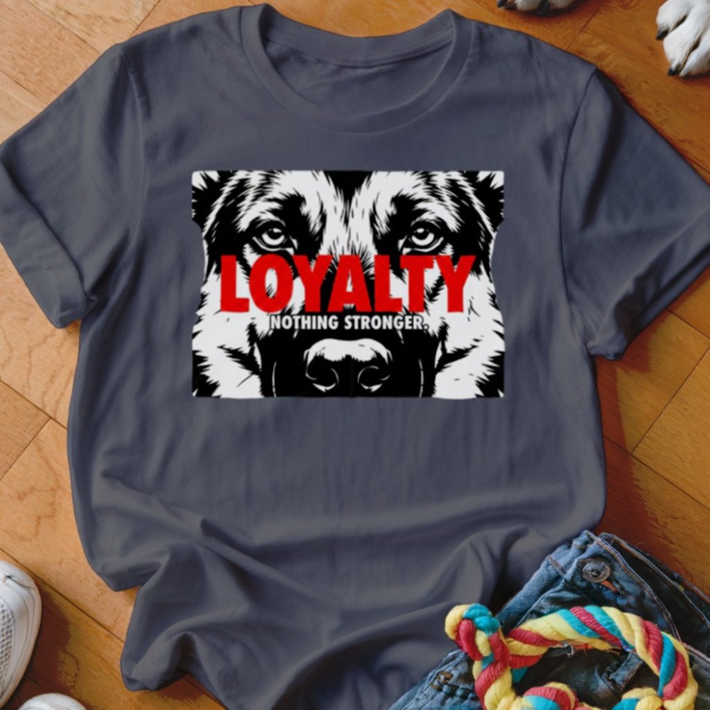 Loyalty Nothing Stronger Shirt - The Pawsitive Initiative