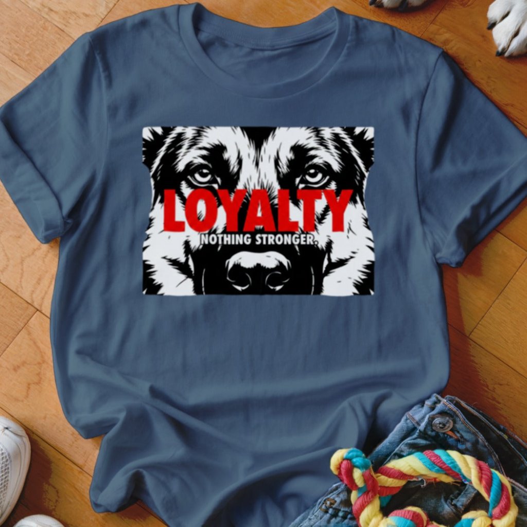 Loyalty Nothing Stronger Shirt - The Pawsitive Initiative