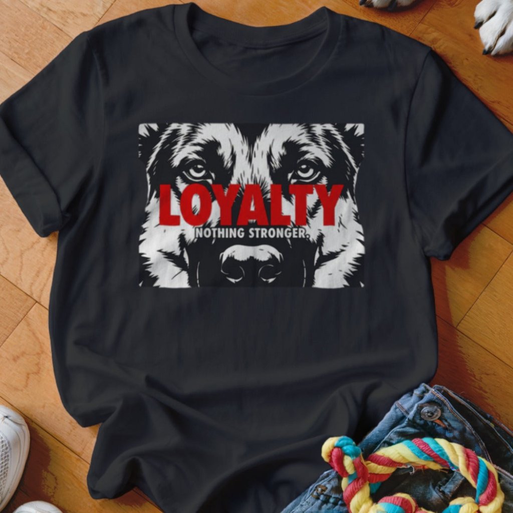 Loyalty Nothing Stronger Shirt - The Pawsitive Initiative
