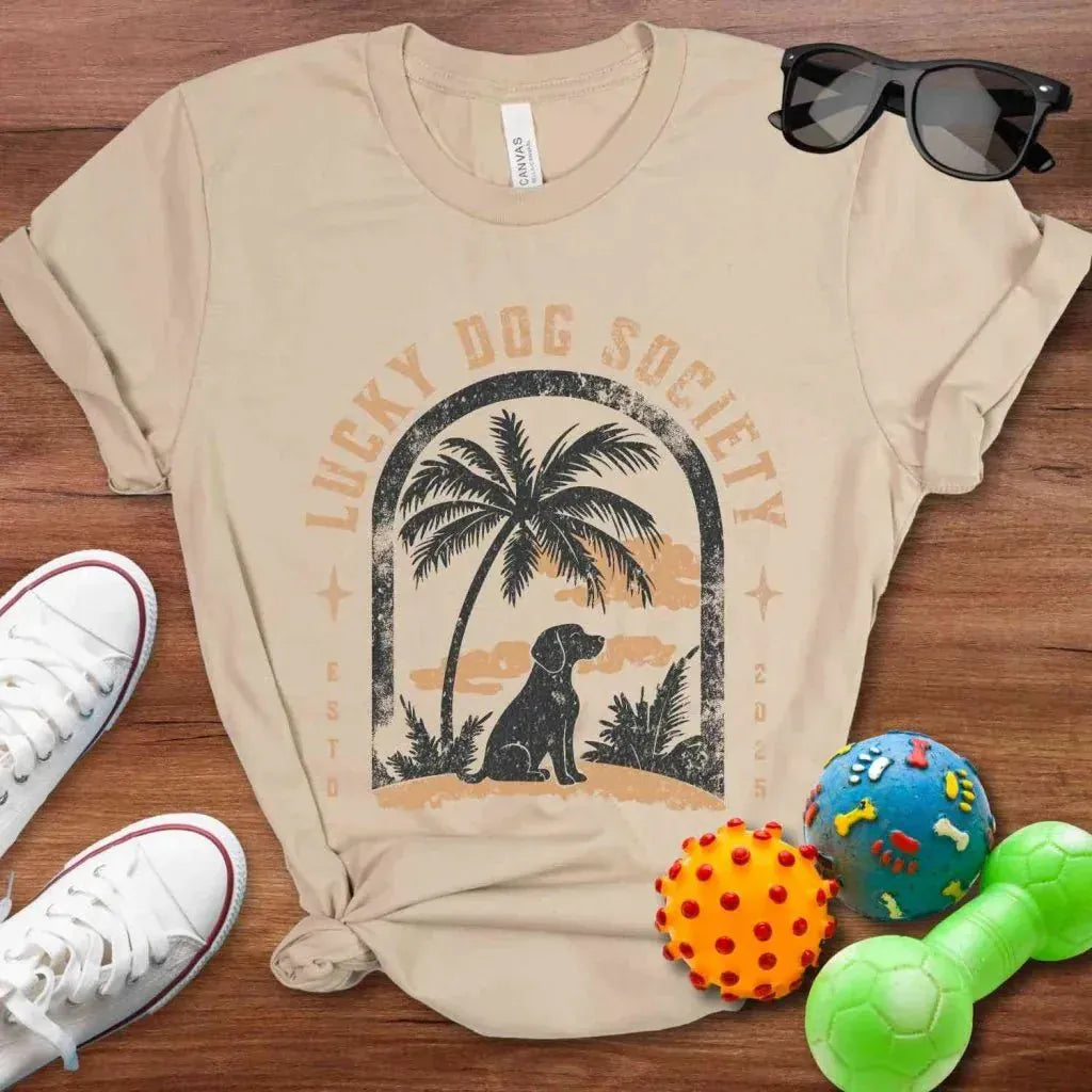 Lucky Dog Society Shirt - The Pawsitive Initiative