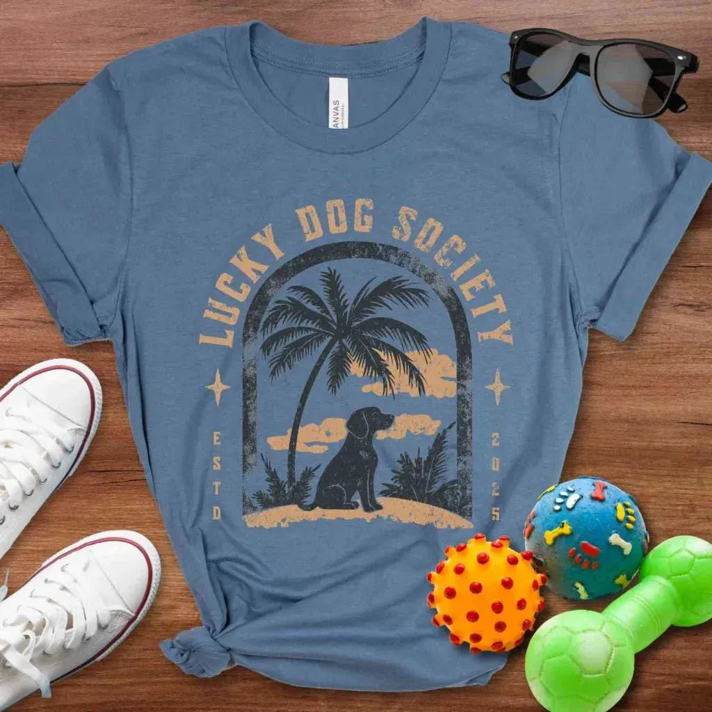 Lucky Dog Society Shirt - The Pawsitive Initiative