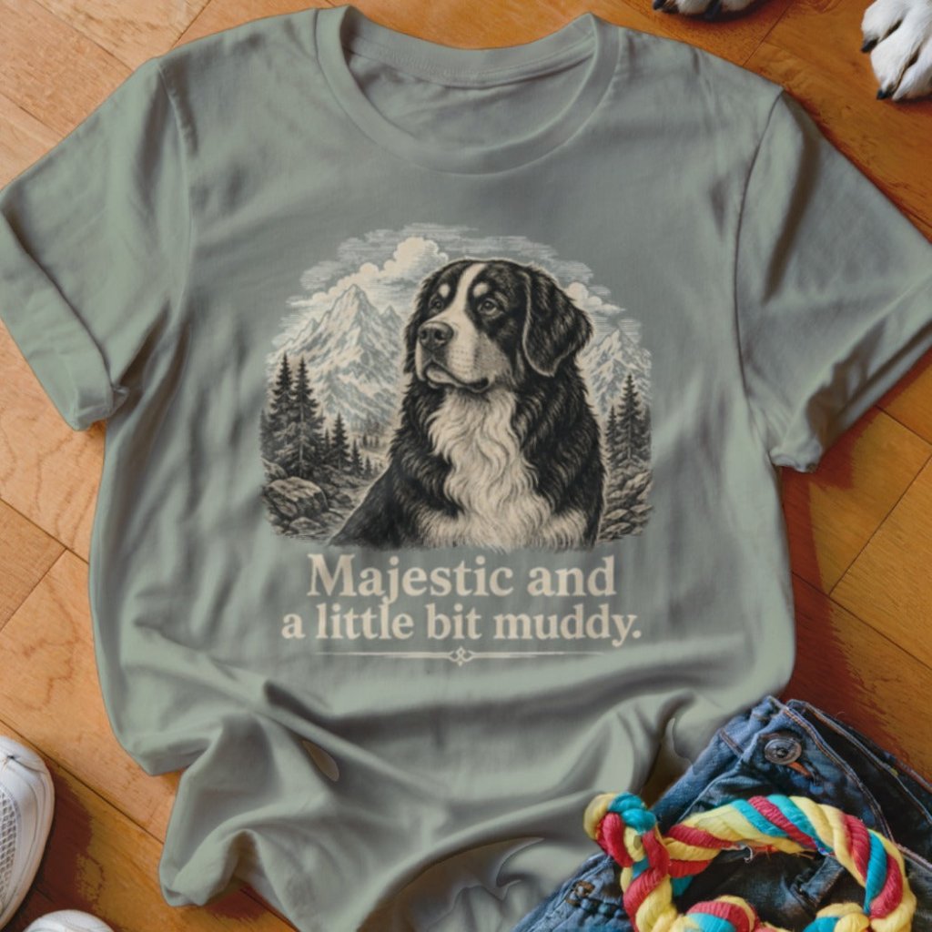 Majestic and Muddy Shirt - The Pawsitive Initiative