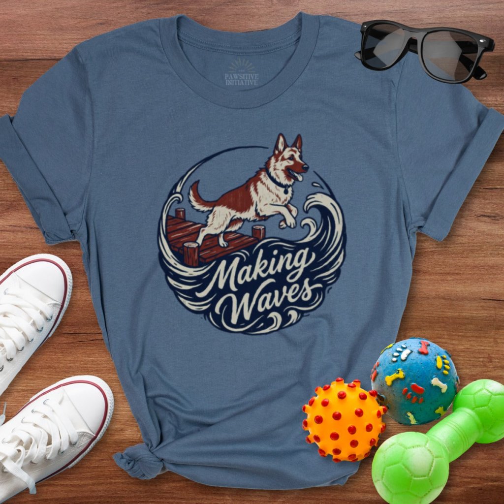 Making Waves Shirt - The Pawsitive Initiative
