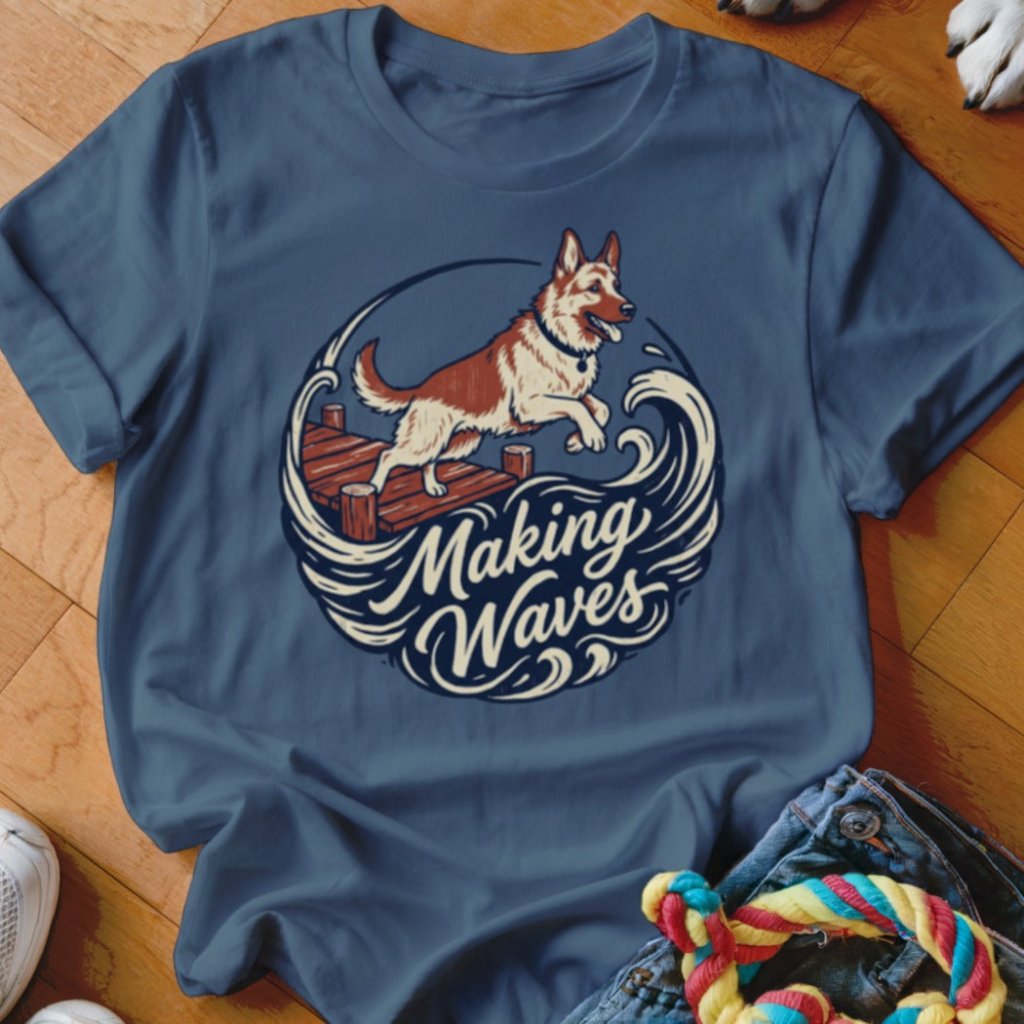 Making Waves Shirt - The Pawsitive Initiative