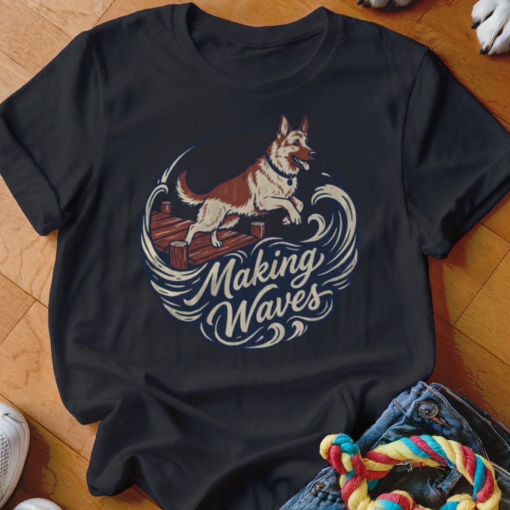 Making Waves Shirt - The Pawsitive Initiative
