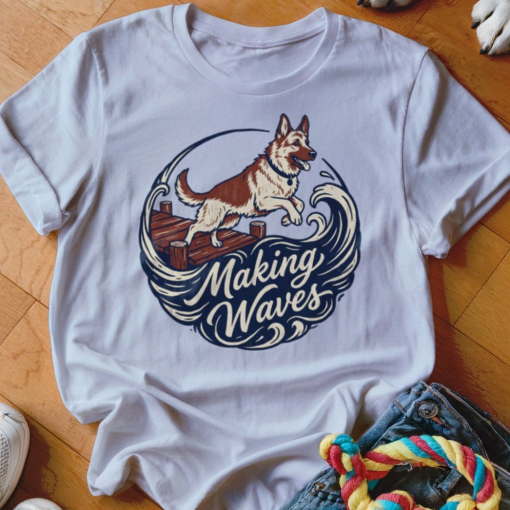 Making Waves Shirt - The Pawsitive Initiative
