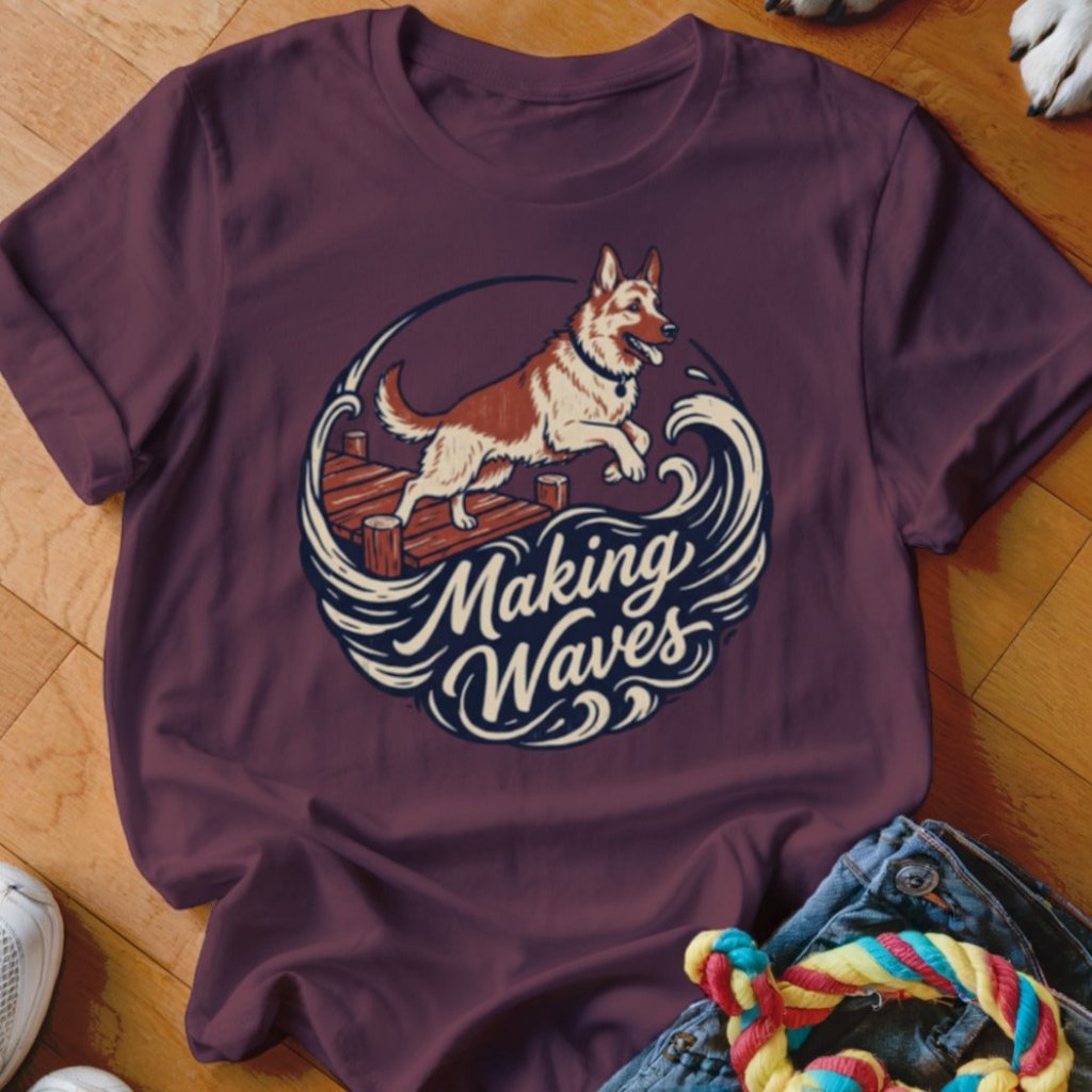 Making Waves Shirt - The Pawsitive Initiative