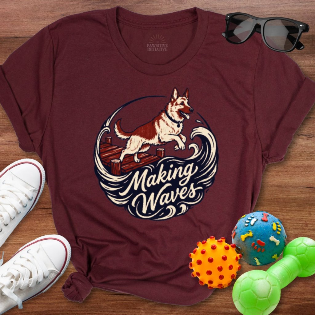 Making Waves Shirt - The Pawsitive Initiative