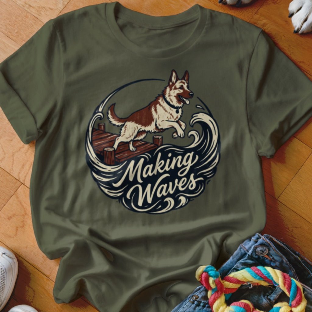 Making Waves Shirt - The Pawsitive Initiative