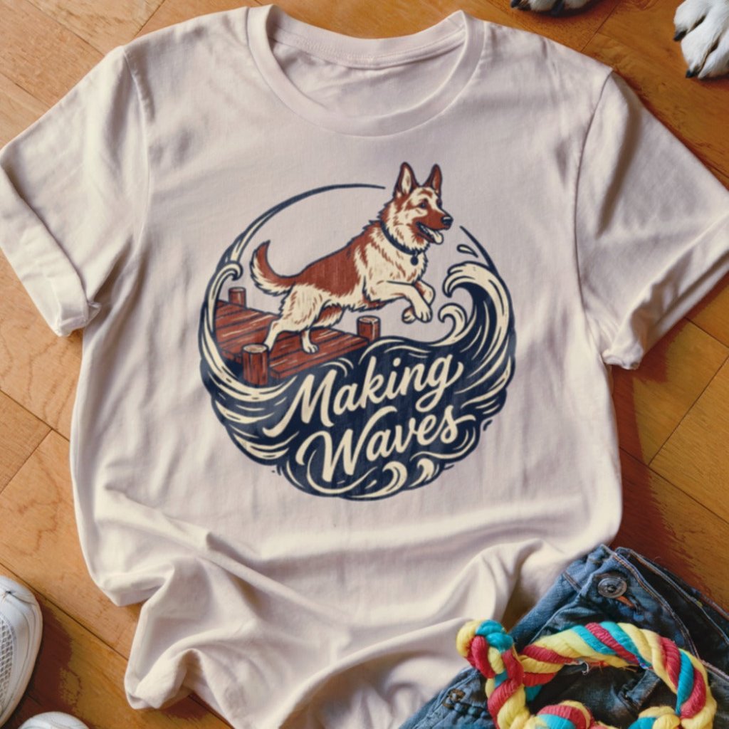 Making Waves Shirt - The Pawsitive Initiative