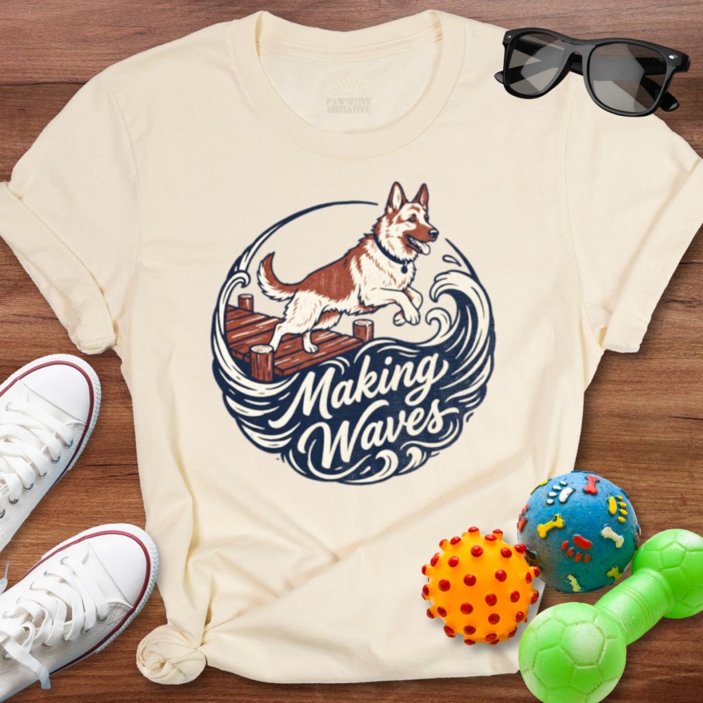 Making Waves Shirt - The Pawsitive Initiative