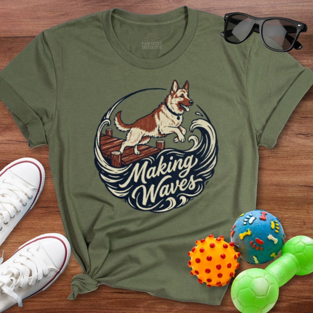 Making Waves Shirt - The Pawsitive Initiative