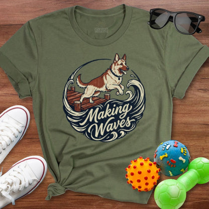 Making Waves Shirt - The Pawsitive Initiative
