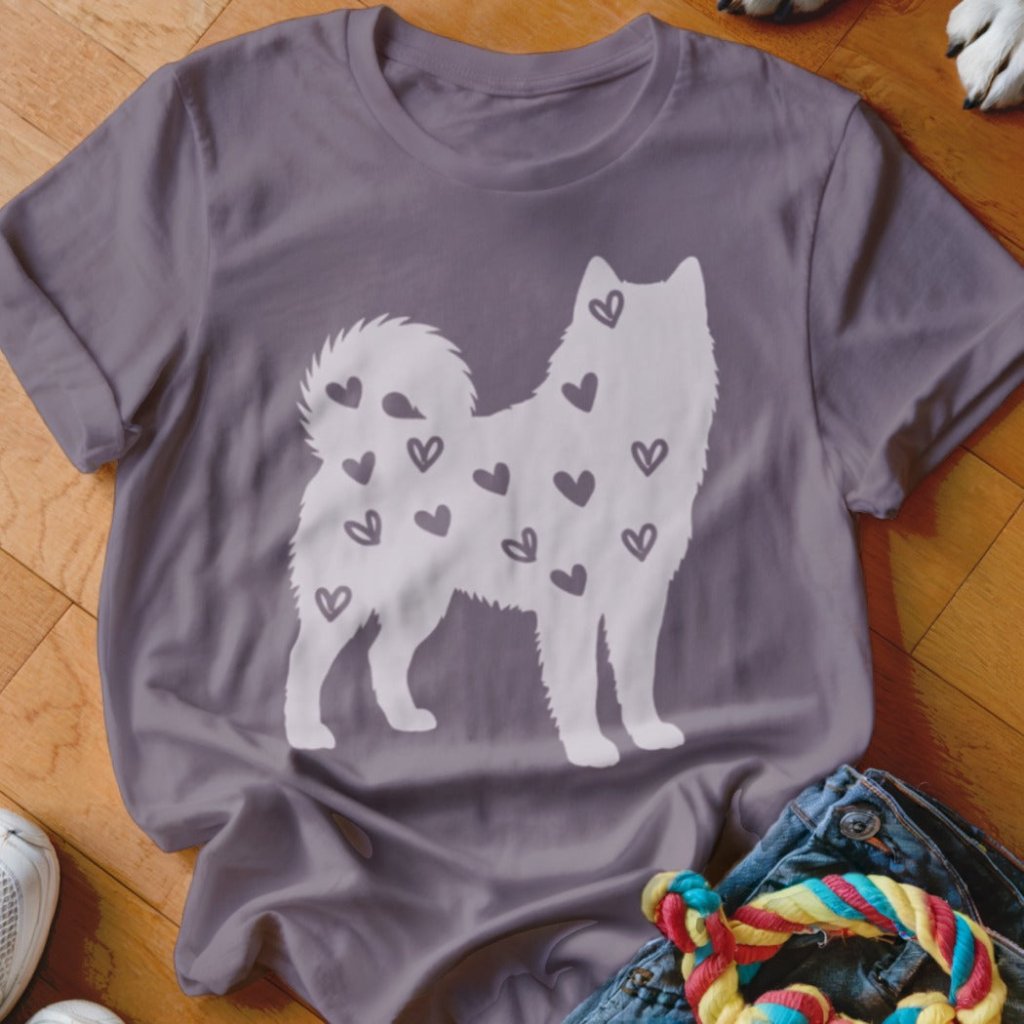 Malamute Hearts Shirt - The Pawsitive Initiative