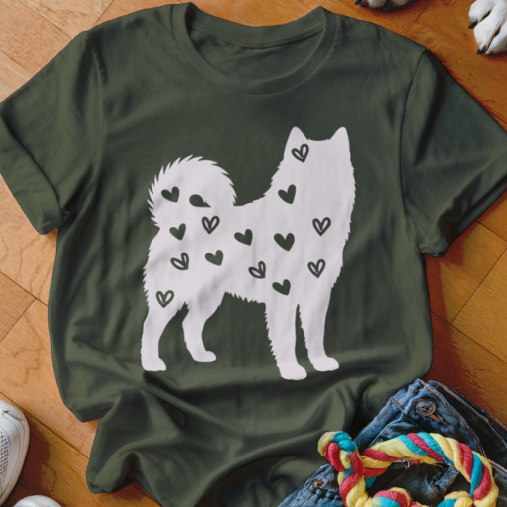 Malamute Hearts Shirt - The Pawsitive Initiative