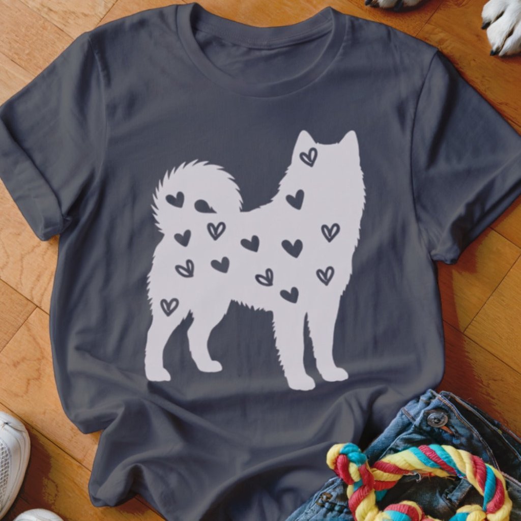 Malamute Hearts Shirt - The Pawsitive Initiative