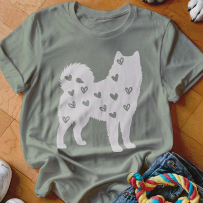Malamute Hearts Shirt - The Pawsitive Initiative