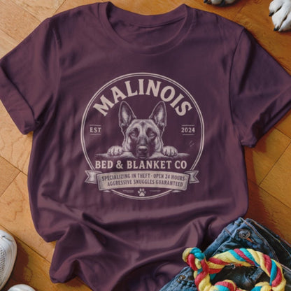 Malinois Bed & Blanket Co Shirt - The Pawsitive Initiative
