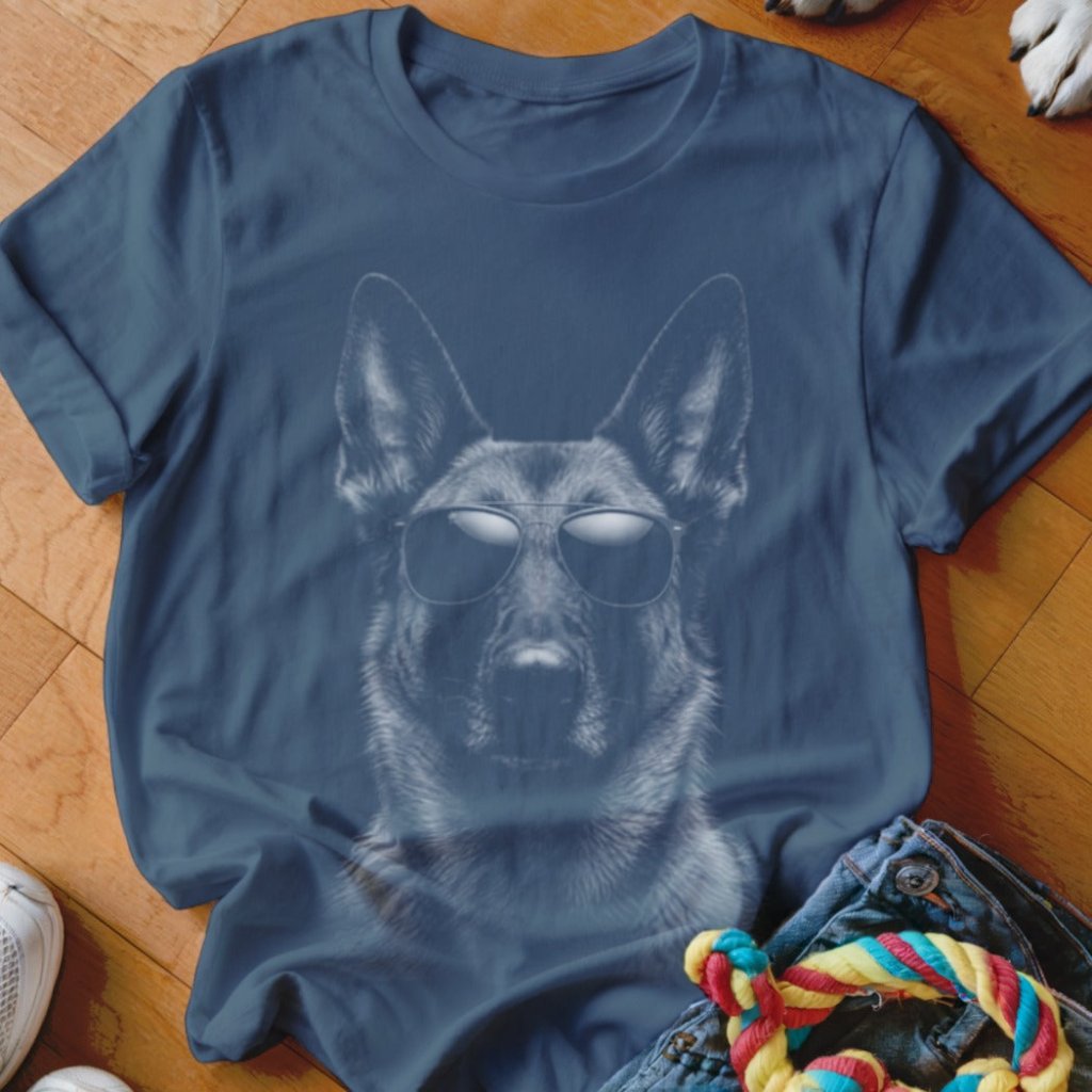 Malinois in Aviators Shirt - The Pawsitive Initiative
