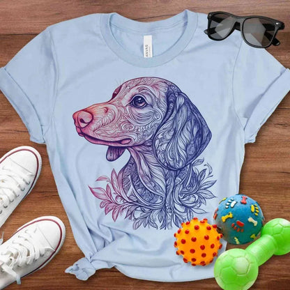 Mandala Doxie Shirt - The Pawsitive Initiative