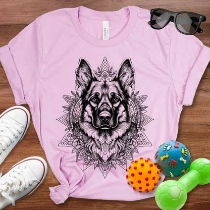 Mandala Shepherd Shirt - The Pawsitive Initiative
