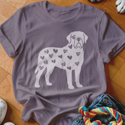 Mastiff Hearts Shirt - The Pawsitive Initiative