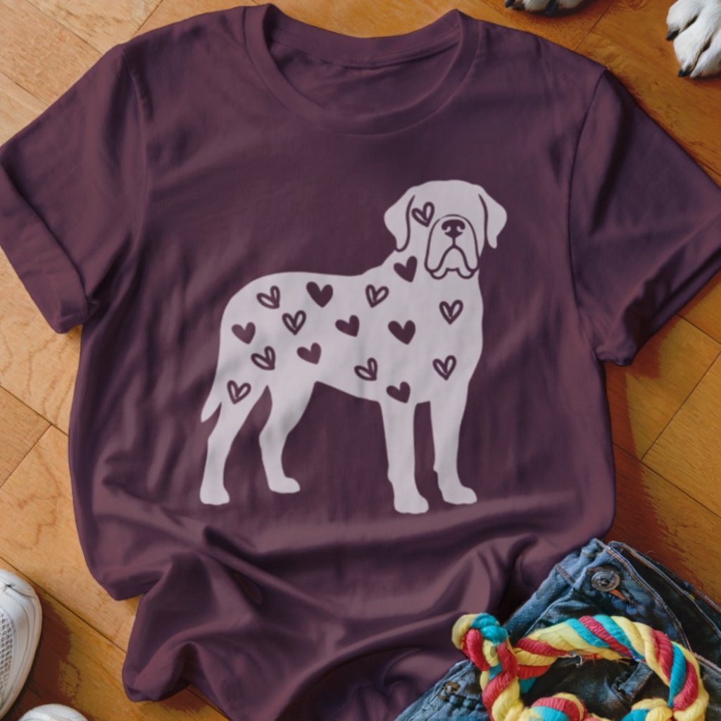 Mastiff Hearts Shirt - The Pawsitive Initiative