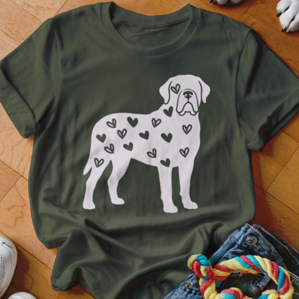 Mastiff Hearts Shirt - The Pawsitive Initiative