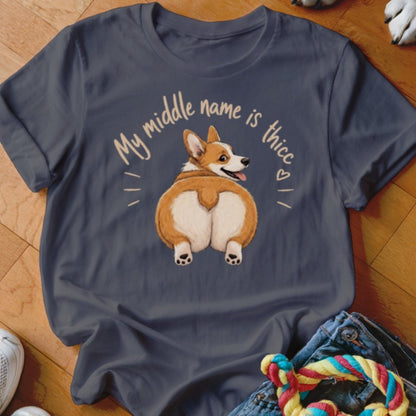 Middle Name is Thicc Shirt - The Pawsitive Initiative