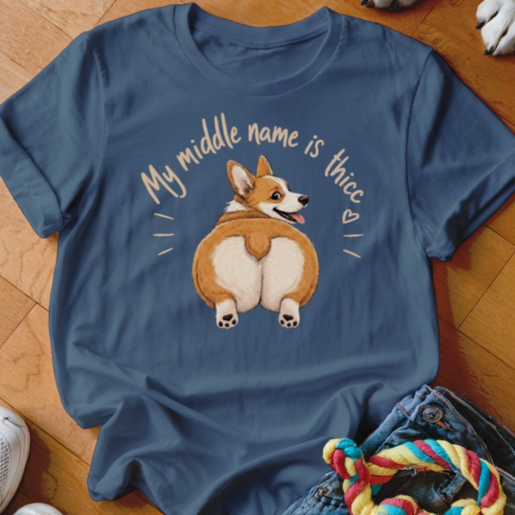 Middle Name is Thicc Shirt - The Pawsitive Initiative